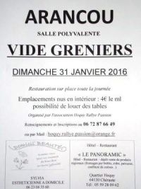 Vide-greniers organisé par Association Hoquy Rallye Passion