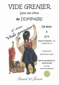6ème vide-grenier organisé par l'association Sport et Loisirs
