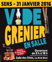 Vide-grenier en salle