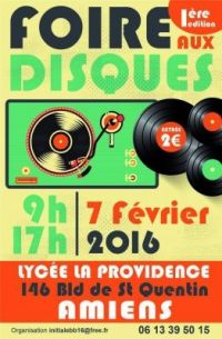 Foire aux disques organisée par l'Association initialeBB16