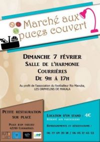 Marché aux puces couvert de Courrières