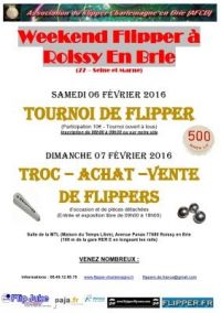 Troc, achat, vente de flippers et pièces détachées Roissy en brie