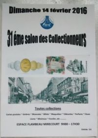 31° salon des collectionneurs Mirecourt