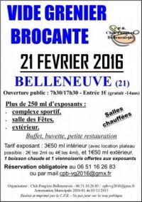 Brocante Vide-greniers du Club Pongiste Belleneuve