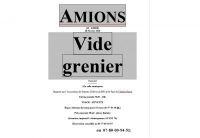 Vide grenier couvert, Amions
