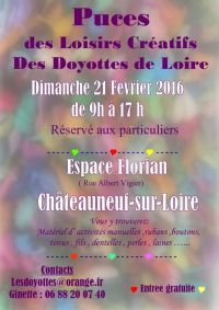 Puces des loisirs créatifs de Châteauneuf sur Loire