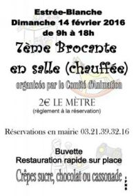 Brocante du Comité d'animation Estrée Blanche