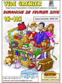 Vide grenier de l'Entente Saint Lysienne
