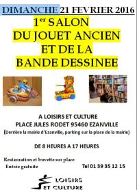Salon du jouet ancien et de la bande dessinée d'Ezanville