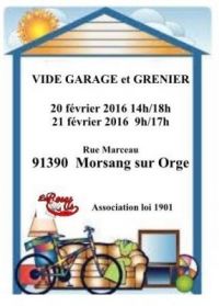 Vide garage et vide grenier de Morsang sur Orge