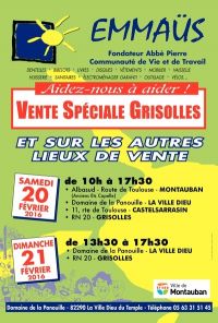 Vente exceptionnelle d’Emmaüs à Grisolles