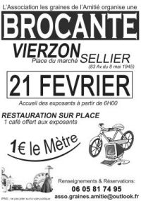 Brocante place Sellier de Vierzon