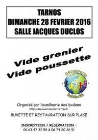 Vide grenier - vide poussette de Tarnos