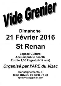 Vide-grenier de l'APE des écoles du Vizac de Saint Renan