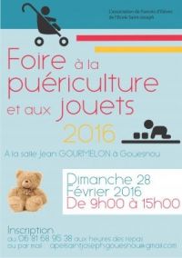 Foire à la puériculture et aux jouets de Gouesnou