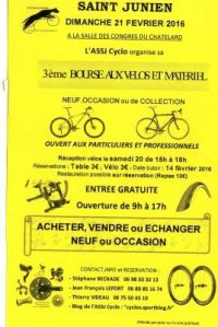 Troisième bourse aux vélos et materiel