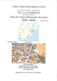 Brocante Vide-greniers de Vic La Gardiole