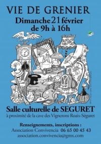 Vide-grenier à Séguret