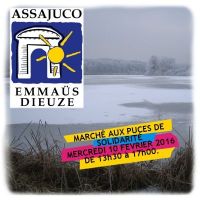 Marché aux puces de solidarité Assajuco Emmaüs de Dieuze