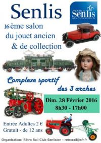 16ème bourse de jouets anciens de Senlis