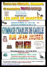 Bourse aux vêtements, chaussures, accessoires toutes saisons à Méru