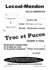 Troc et puces de Locoal Mendon