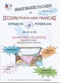 Grande braderie d'occasion de Saint Ouen l'Aumône