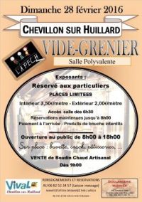 Vide-greniers de l'apech de Chevillon sur Huillard