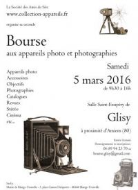 2ème bourse aux appareils photo et photographies de Glisy