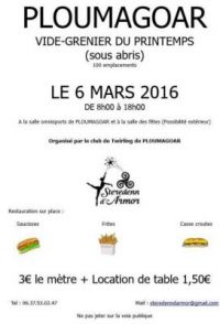 Brocante spécial printemps de Ploumagoar