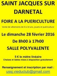 Foire à la puériculture de Saint Jacques sur Darnetal