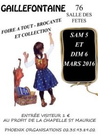 Foire à tout, brocante et collections à Gaillefontaine