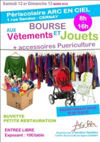 Bourse aux jouets, articles de puériculture, vêtements 0-16 de Cernay