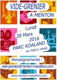 Vide-grenier du Menton Marathon