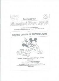 Bourse objets de puériculture de Cormontreuil