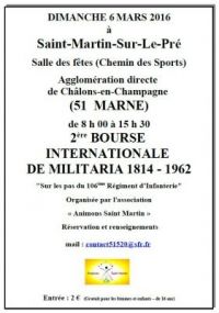 2° bourse militaria de Saint Martin sur le Pré