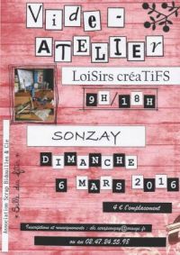 Vide-atelier loisirs créatifs de Sonzay