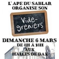 Vide-greniers APE du Sablar de Dax