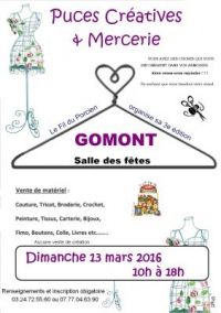 Puces créatives et mercerie de Gomont