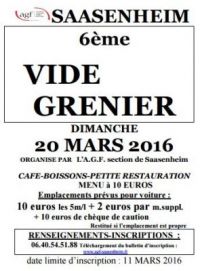 Marché aux puces de Saasenheim