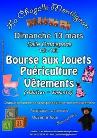 Bourse aux jouets de La Chapelle Montligeon