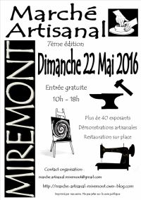 Marché artisanal de Miremont