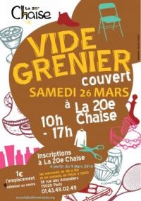 La 20ème chaise vide son sac à Paris 20ème