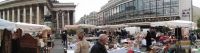 Brocante professionnelle de la place de la bourse à Paris 2ème