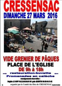 Vide-grenier de Pâques de Cressensac