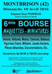6ème bourse maquettes miniatures de Montbrison