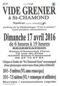 Vide-grenier de Saint Chamond