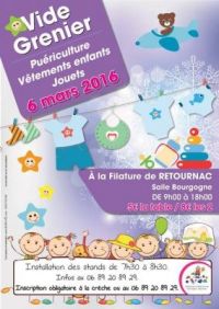 Vide grenier puériculture de Retournac