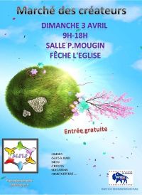 Marché des créateurs de Fèche l'Eglise