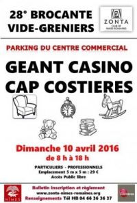 Vide-greniers du Zonta Club de Nîmes